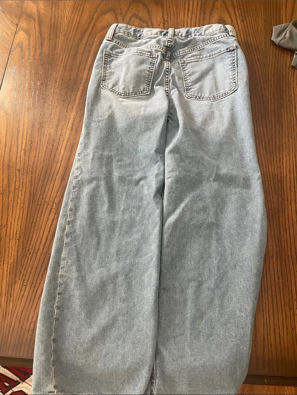 Wide leg jeans high rise